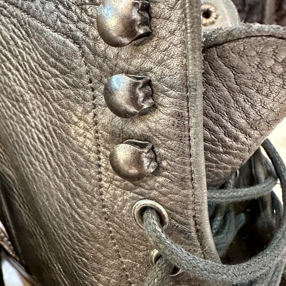 Black lace up boots size 9 - Picture 13 of 16